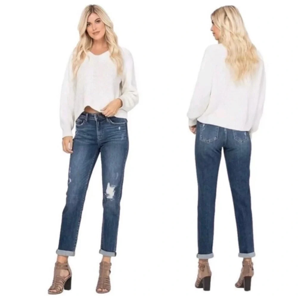 Judy Blue Walk This City Slim Fit Jeans Size 3 / 26 - Picture 12 of 12
